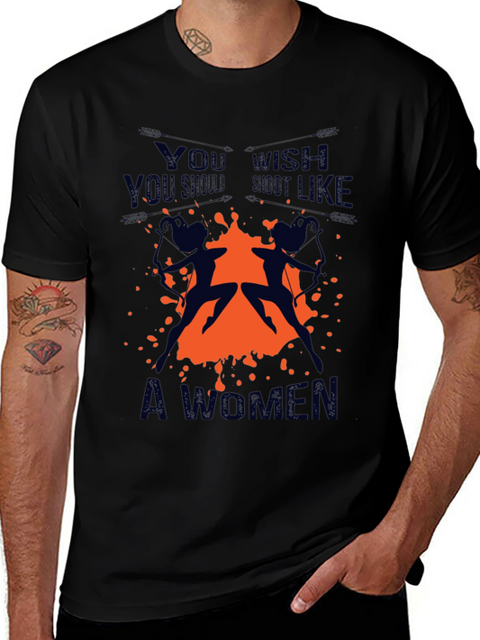 Shoot Like a Woman Graphic T-Shirt