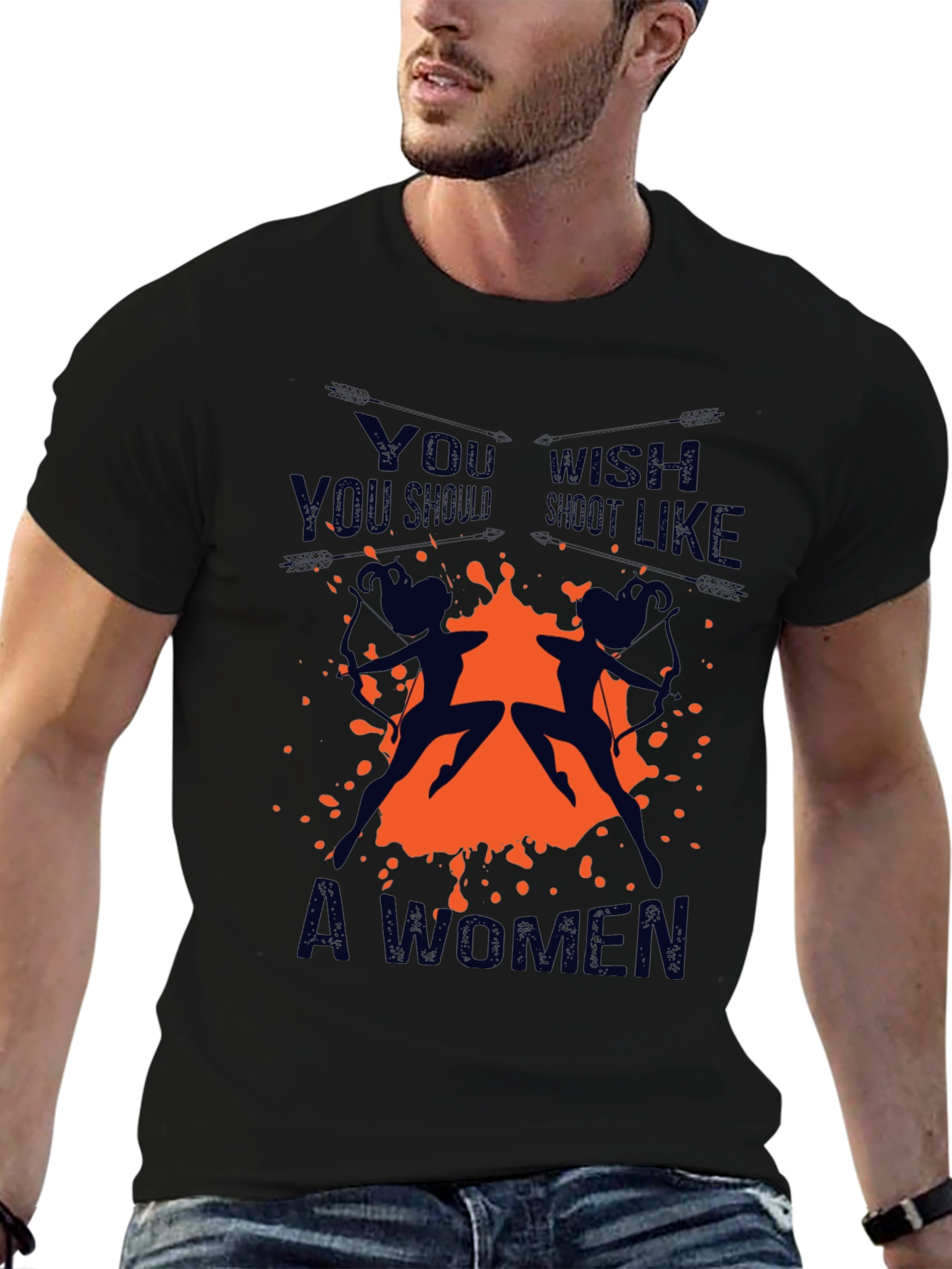 Shoot Like a Woman Graphic T-Shirt