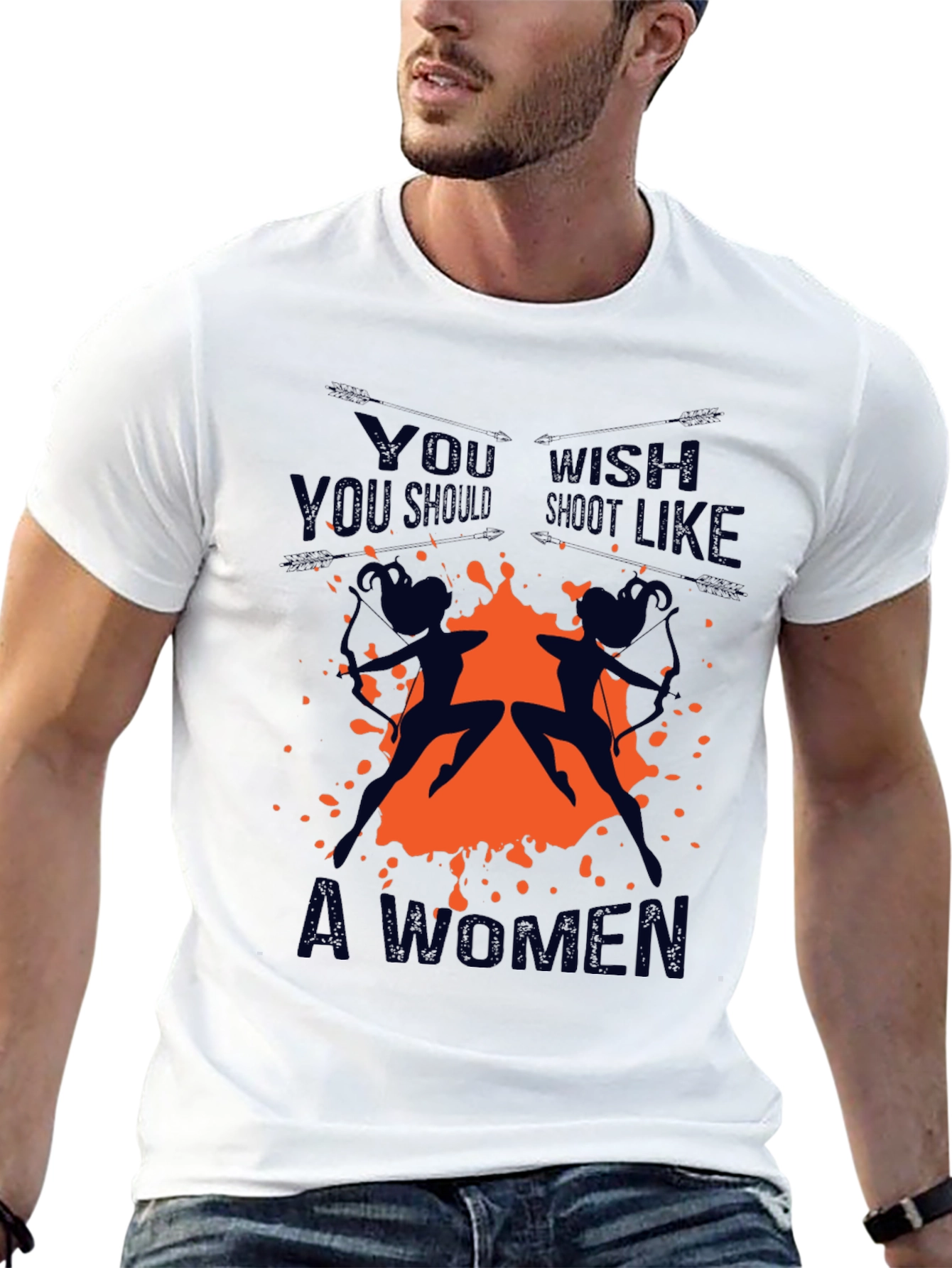 Shoot Like a Woman Graphic T-Shirt