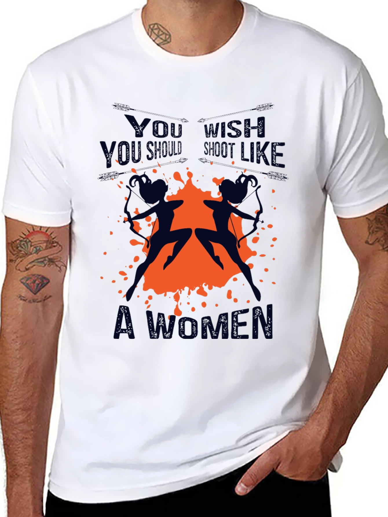 Shoot Like a Woman Graphic T-Shirt