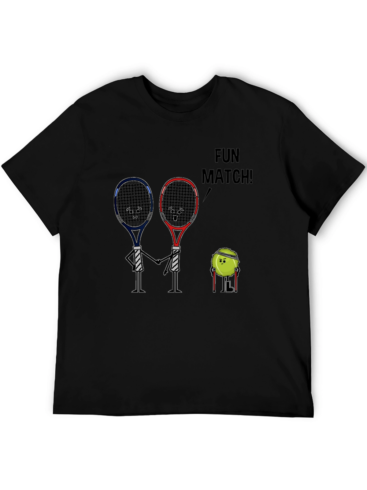 Fun Match Graphic T-Shirt