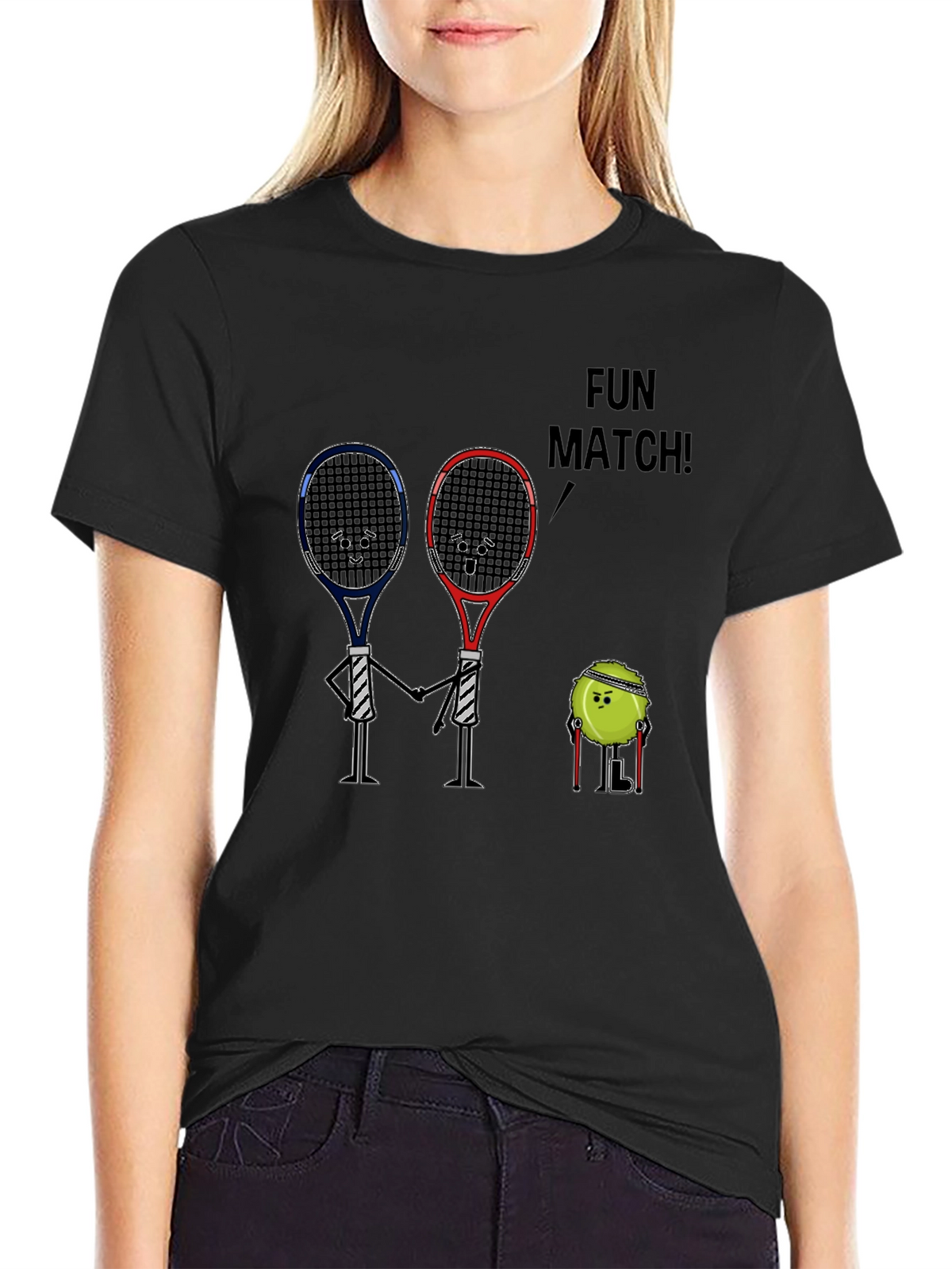 Fun Match Graphic T-Shirt