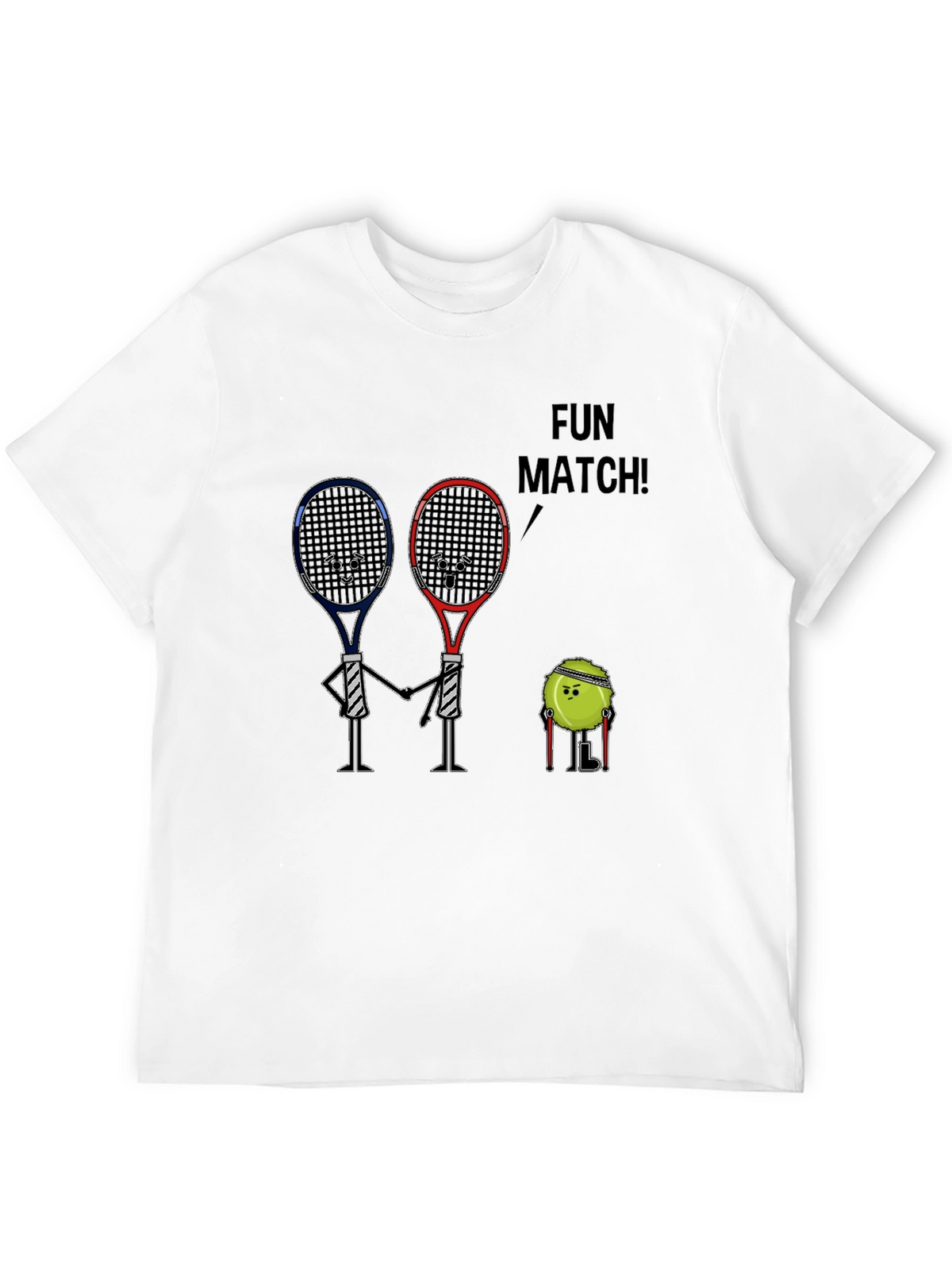 Fun Match Graphic T-Shirt