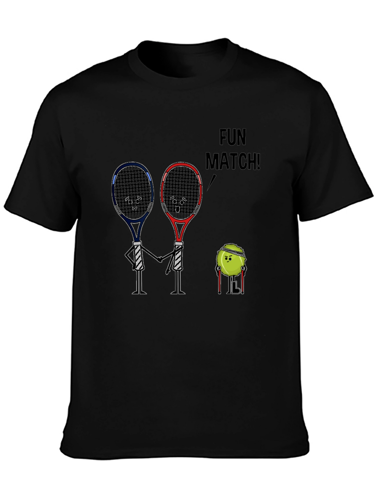 Fun Match Graphic T-Shirt