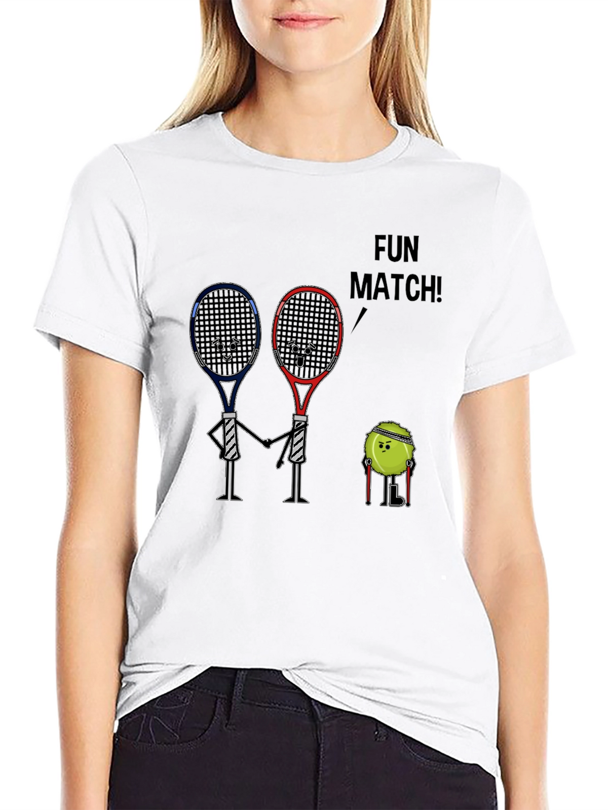 Fun Match Graphic T-Shirt