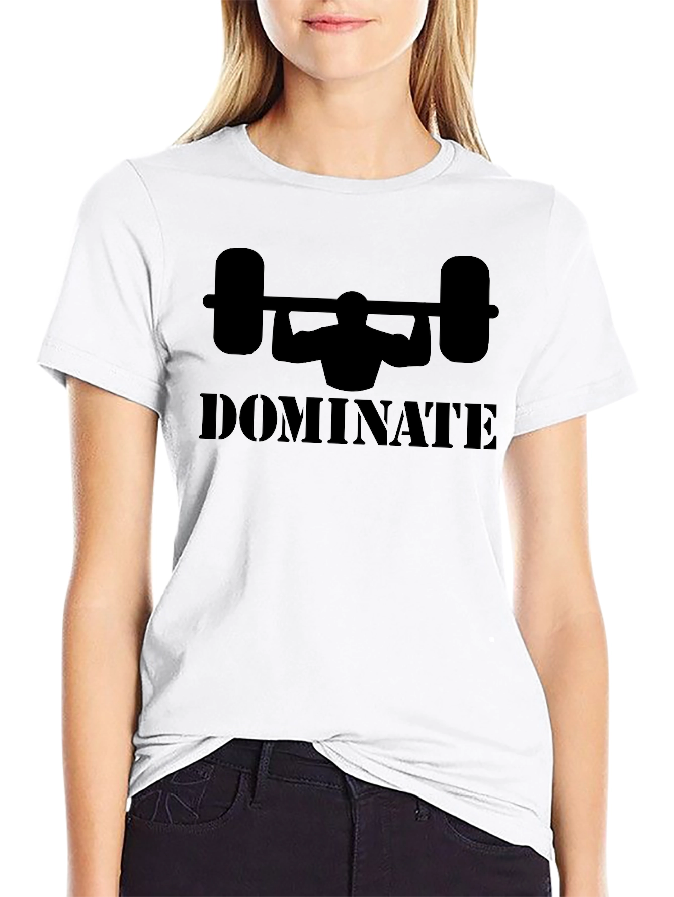 Dominate Weightlifting T-Shirt - Black