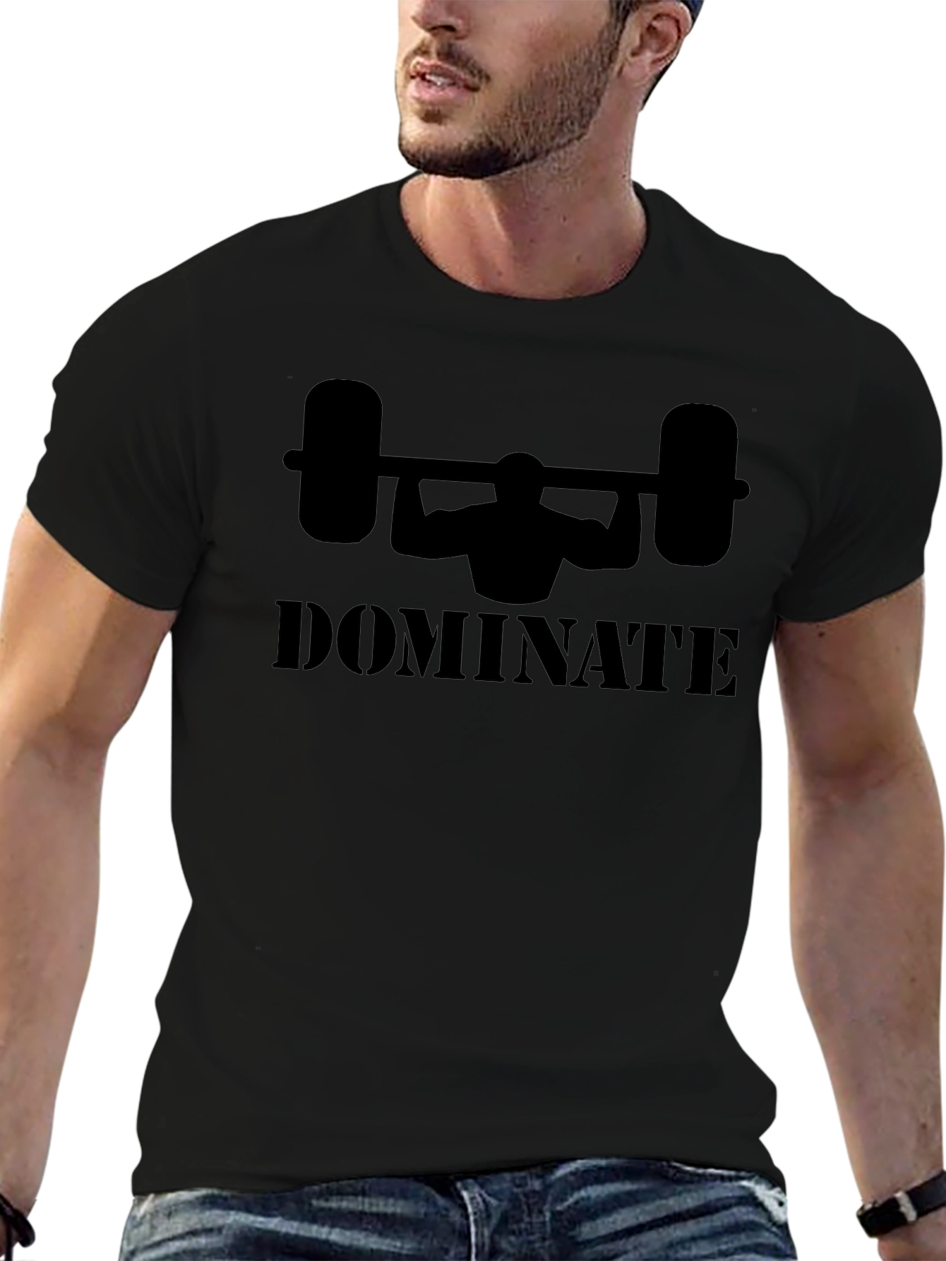 Dominate Weightlifting T-Shirt - Black