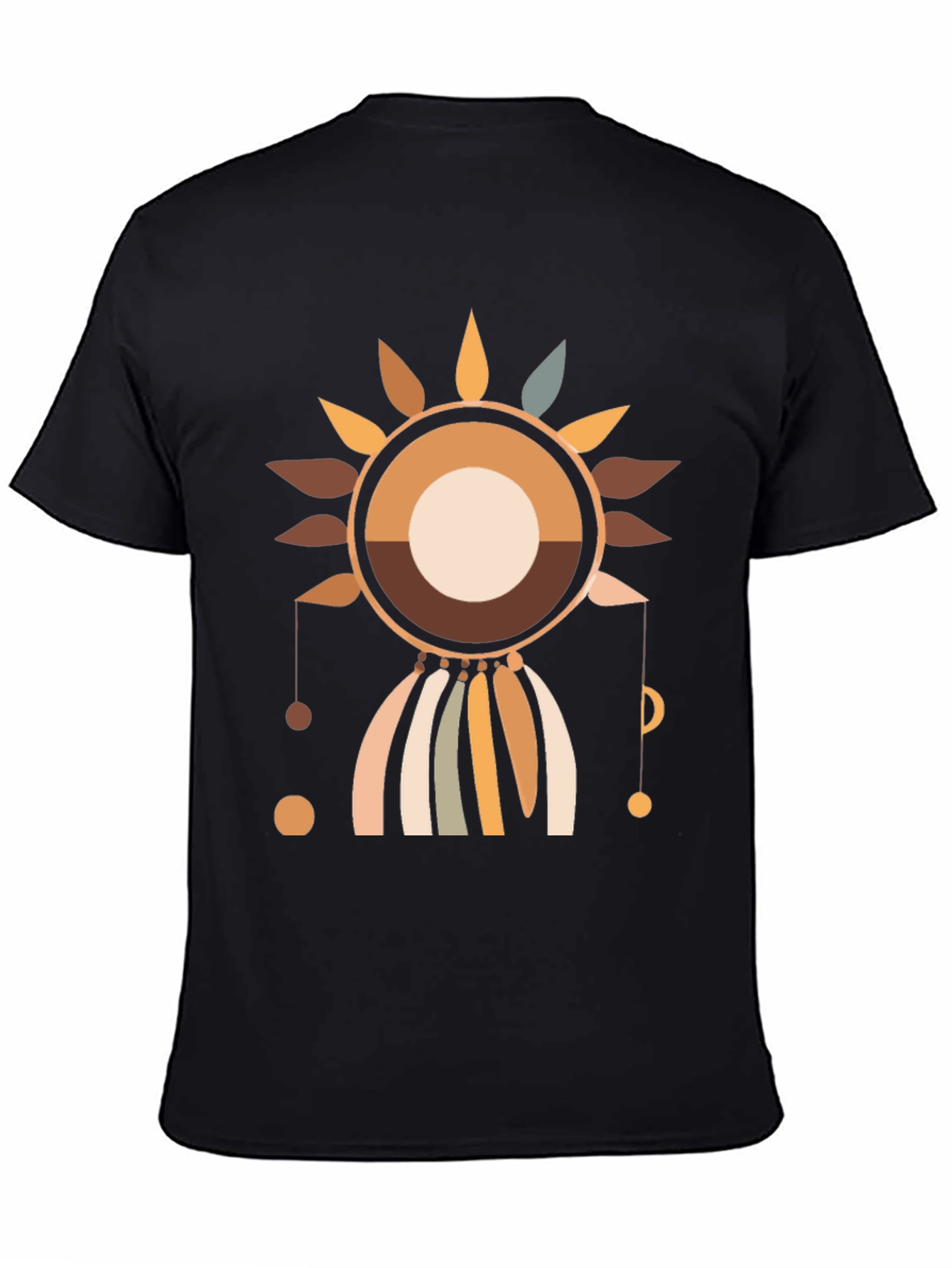 Geometric Sun Graphic Tee