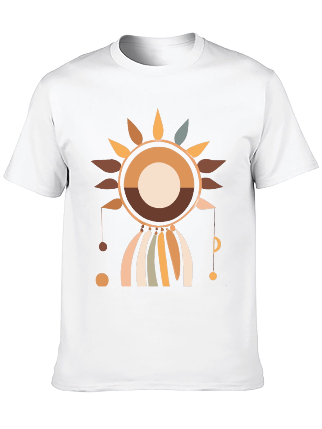 Geometric Sun Graphic Tee