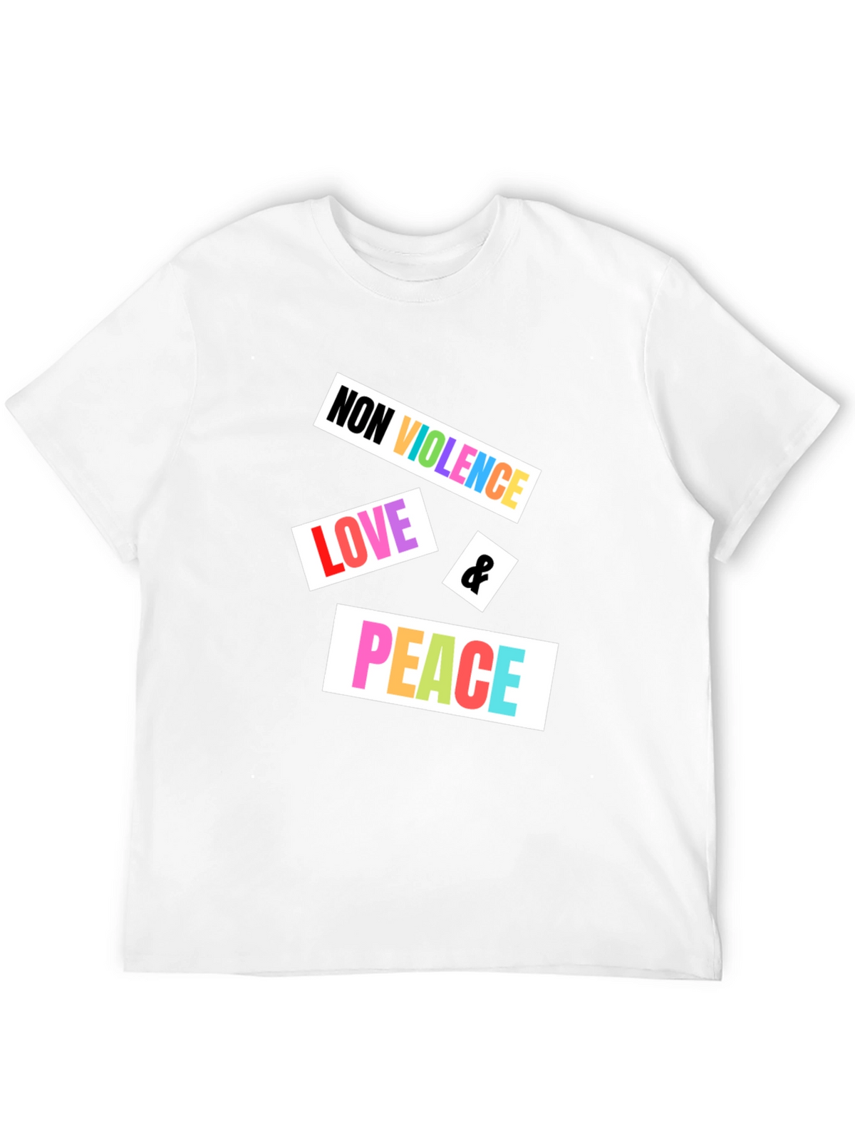 Non Violence Love & Peace Graphic Tee