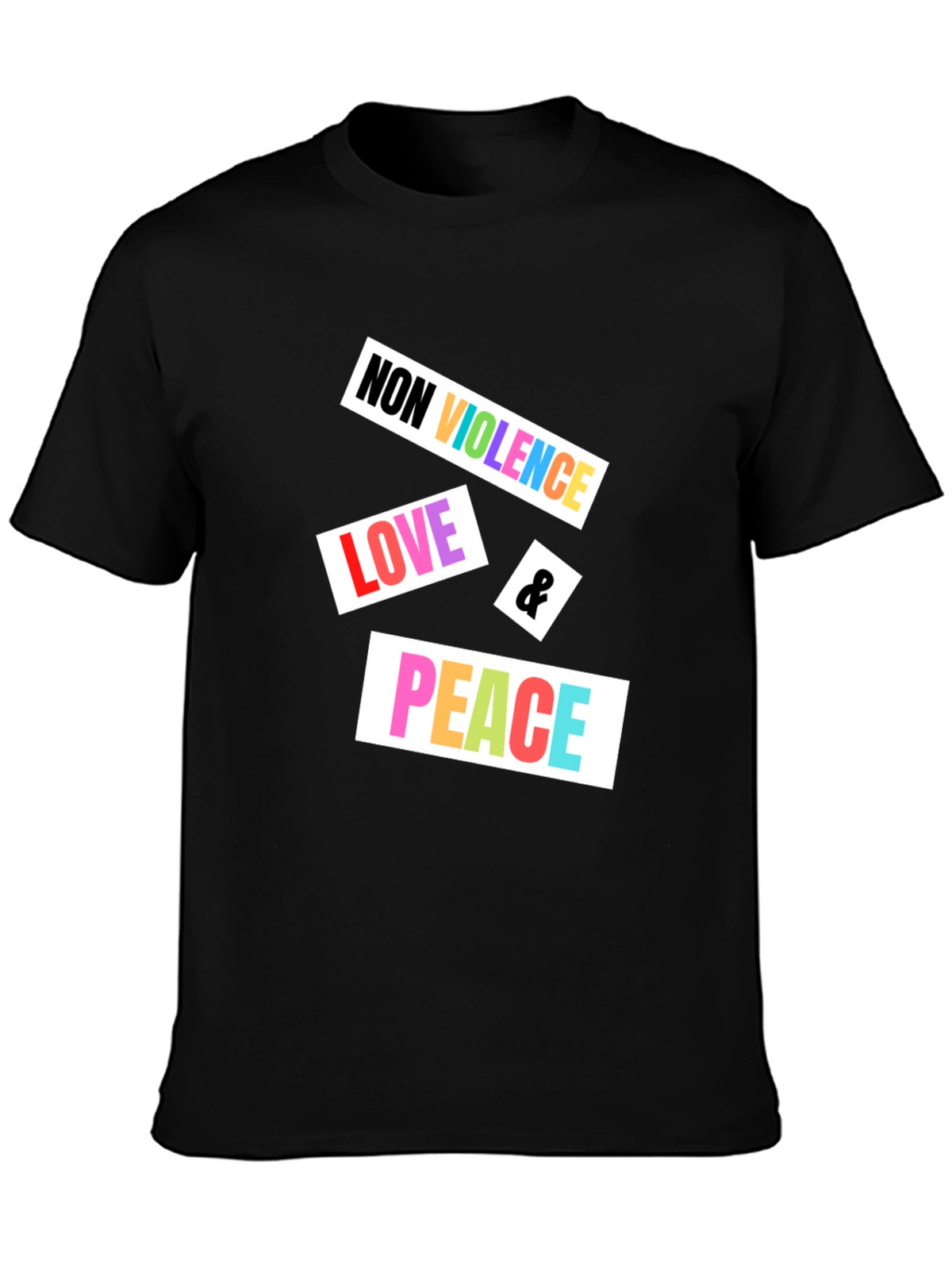 Non Violence Love & Peace Graphic Tee