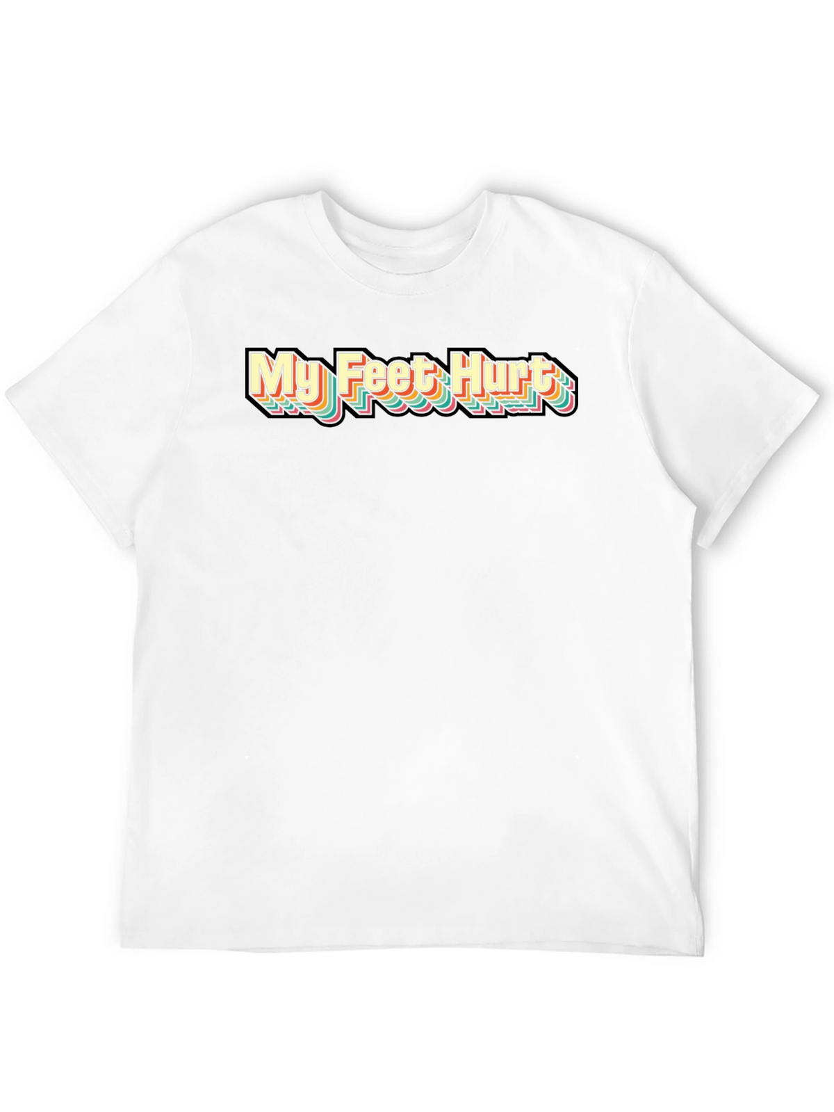 My Feet Hurt Retro T-Shirt