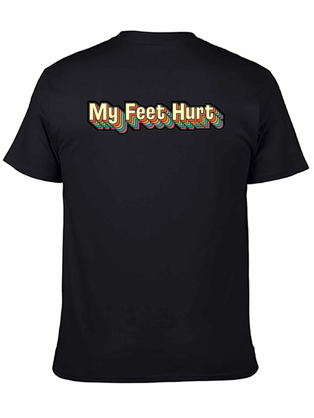 My Feet Hurt Retro T-Shirt