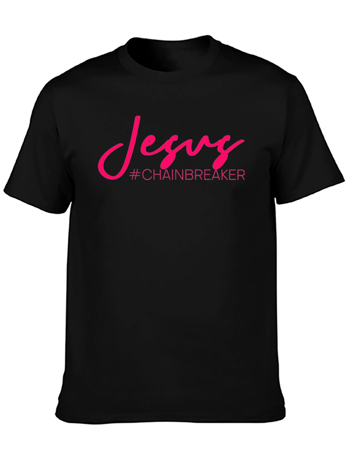 Jesus Chainbreaker Graphic Tee - Black