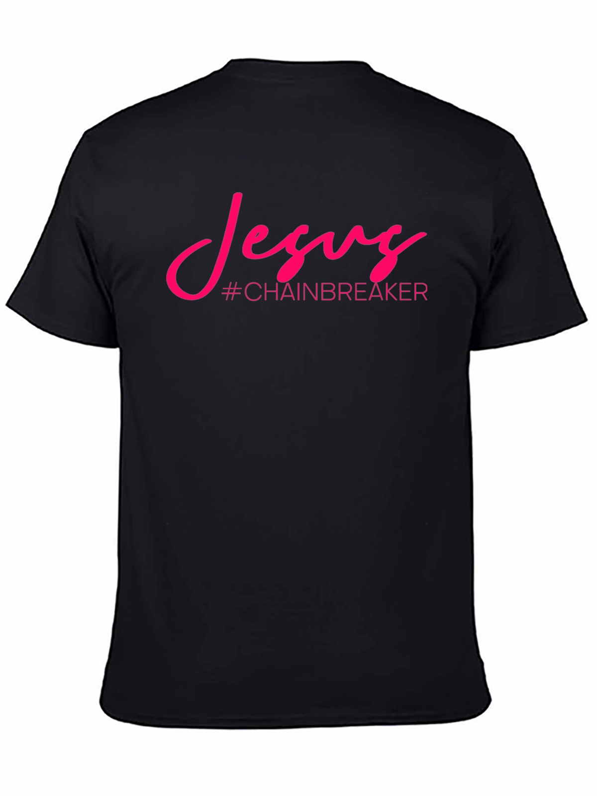Jesus Chainbreaker Graphic Tee - Black