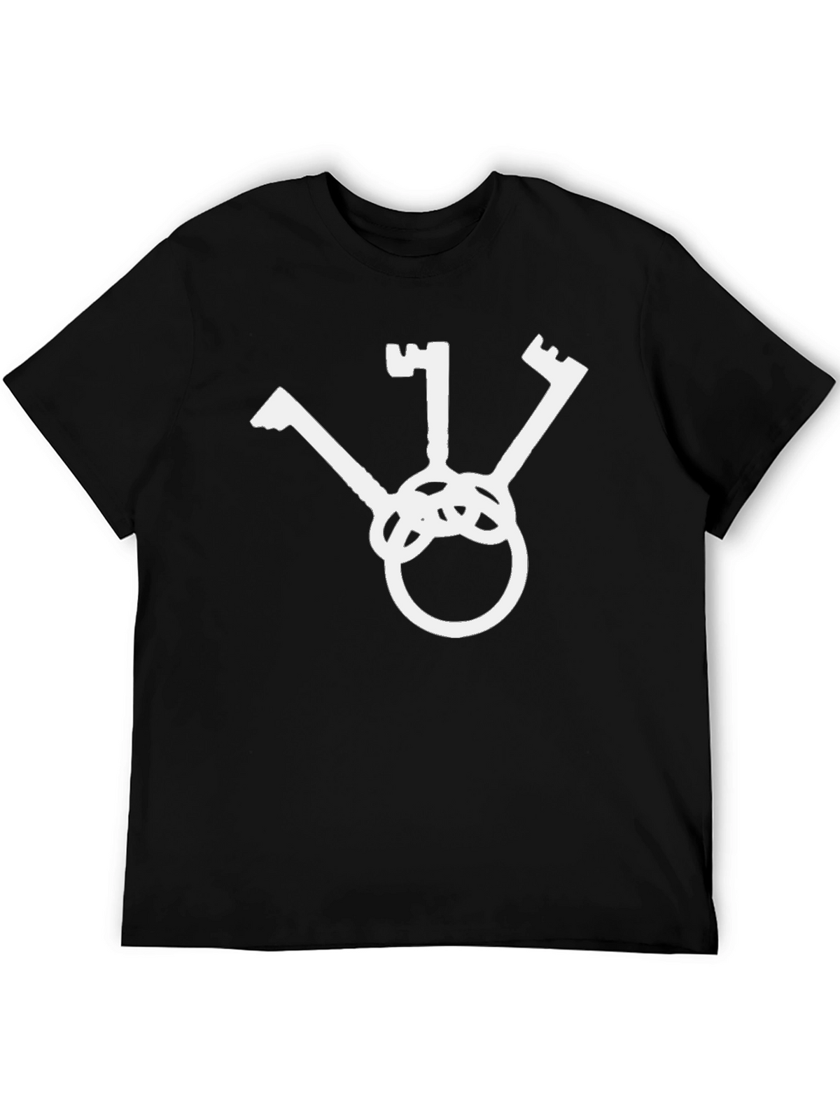 Three Keys Black T-Shirt