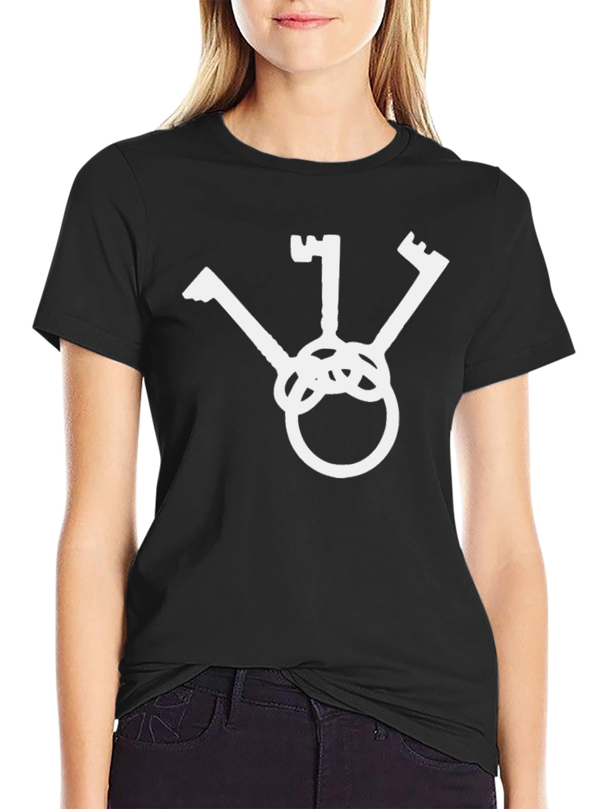 Three Keys Black T-Shirt