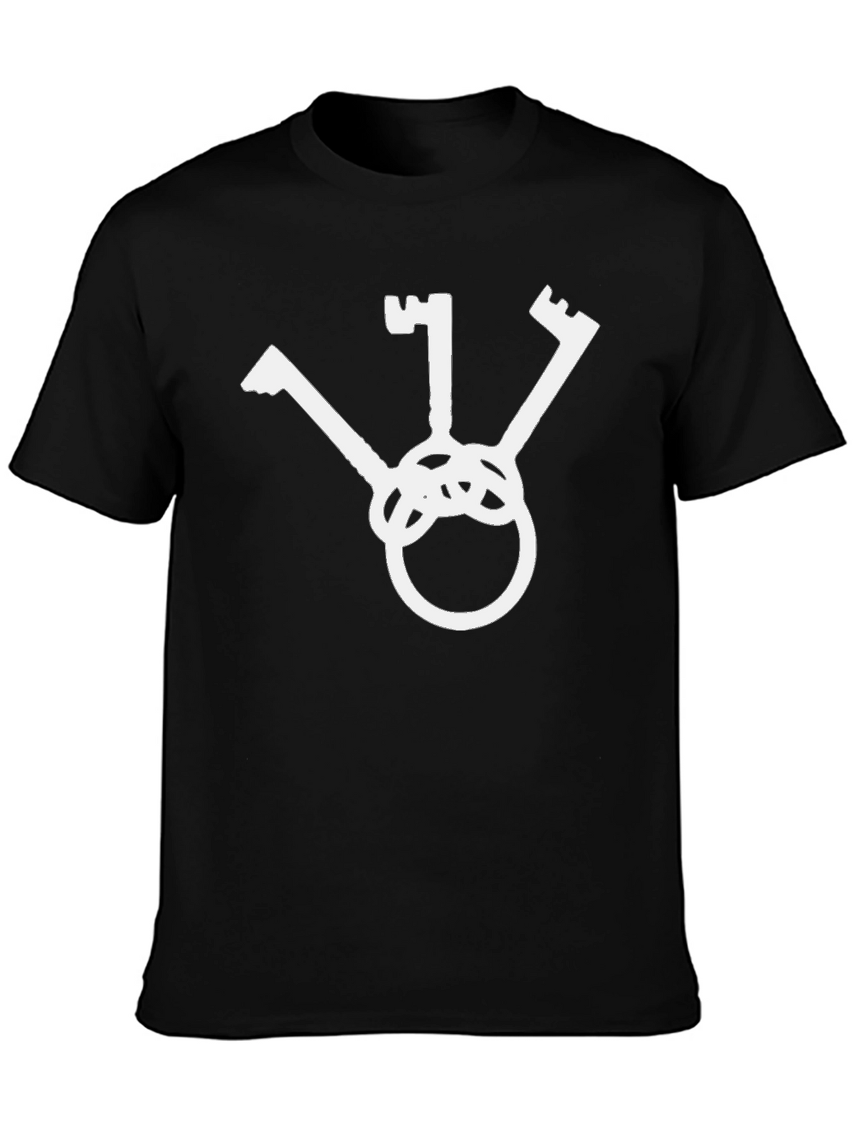 Three Keys Black T-Shirt