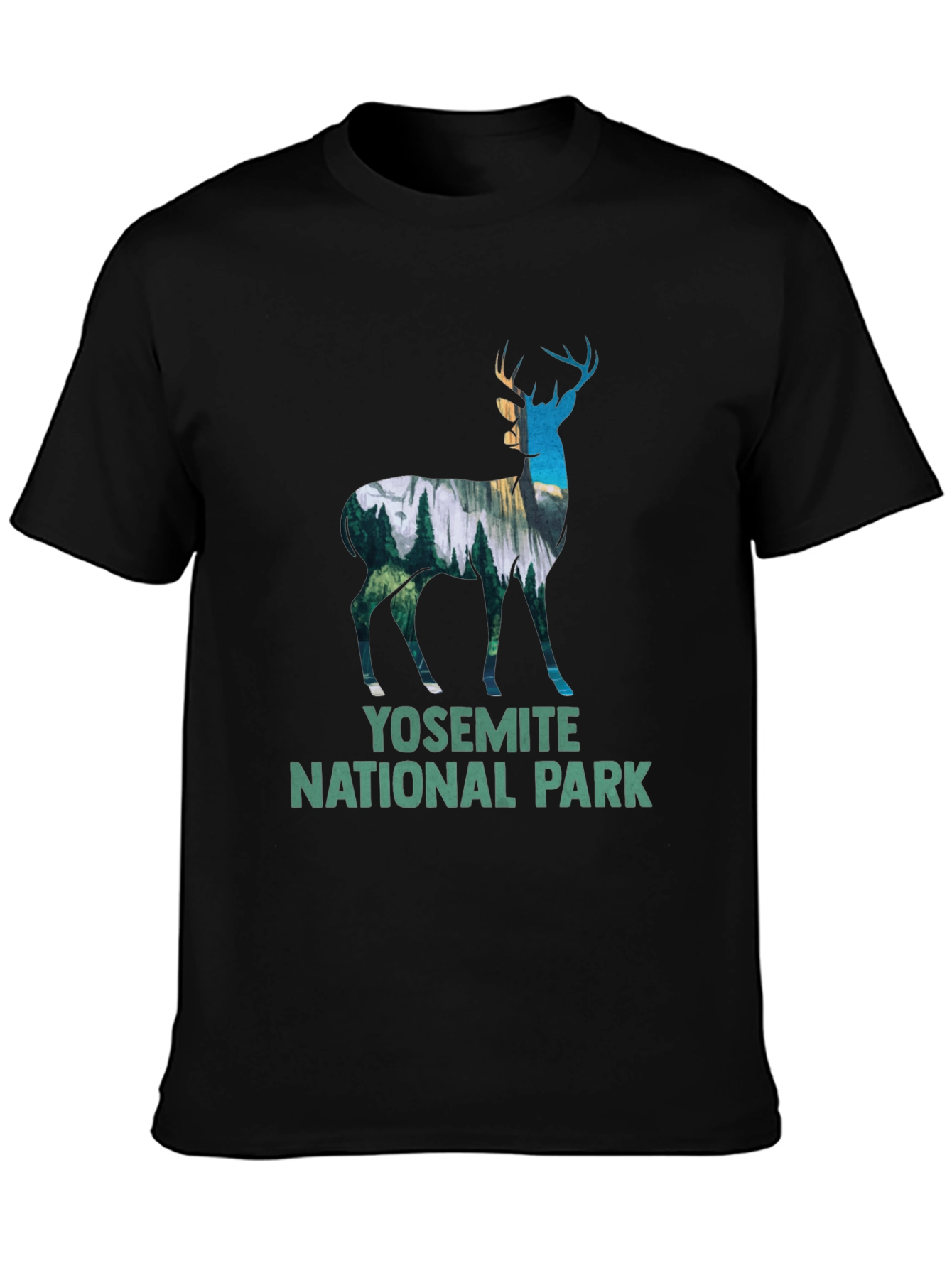 Yosemite National Park Deer Graphic Tee