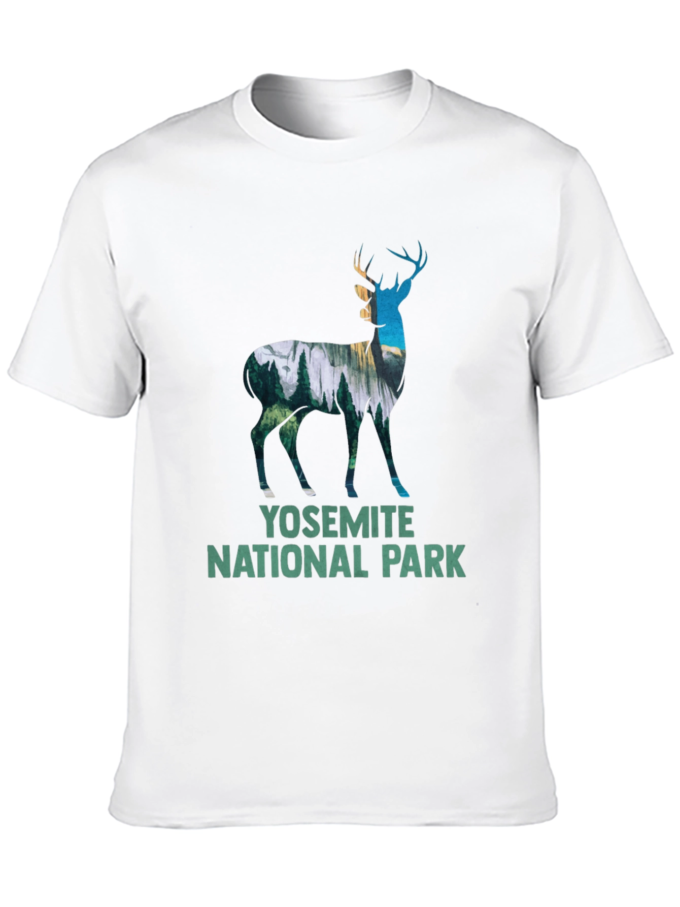 Yosemite National Park Deer Graphic Tee
