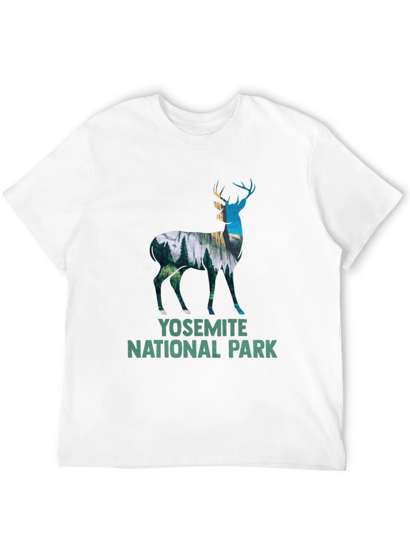 Yosemite National Park Deer Graphic Tee