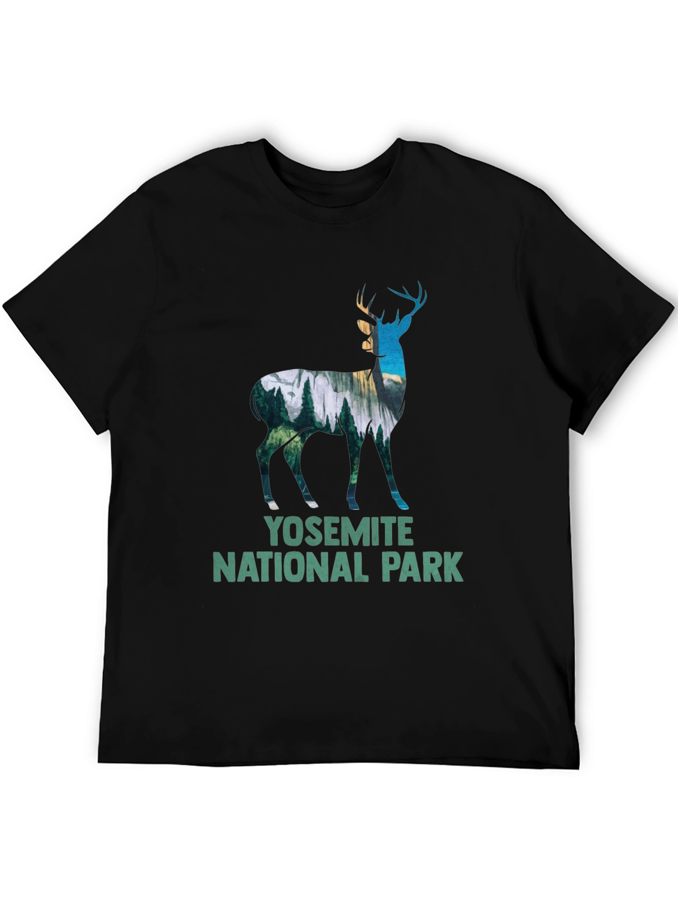 Yosemite National Park Deer Graphic Tee