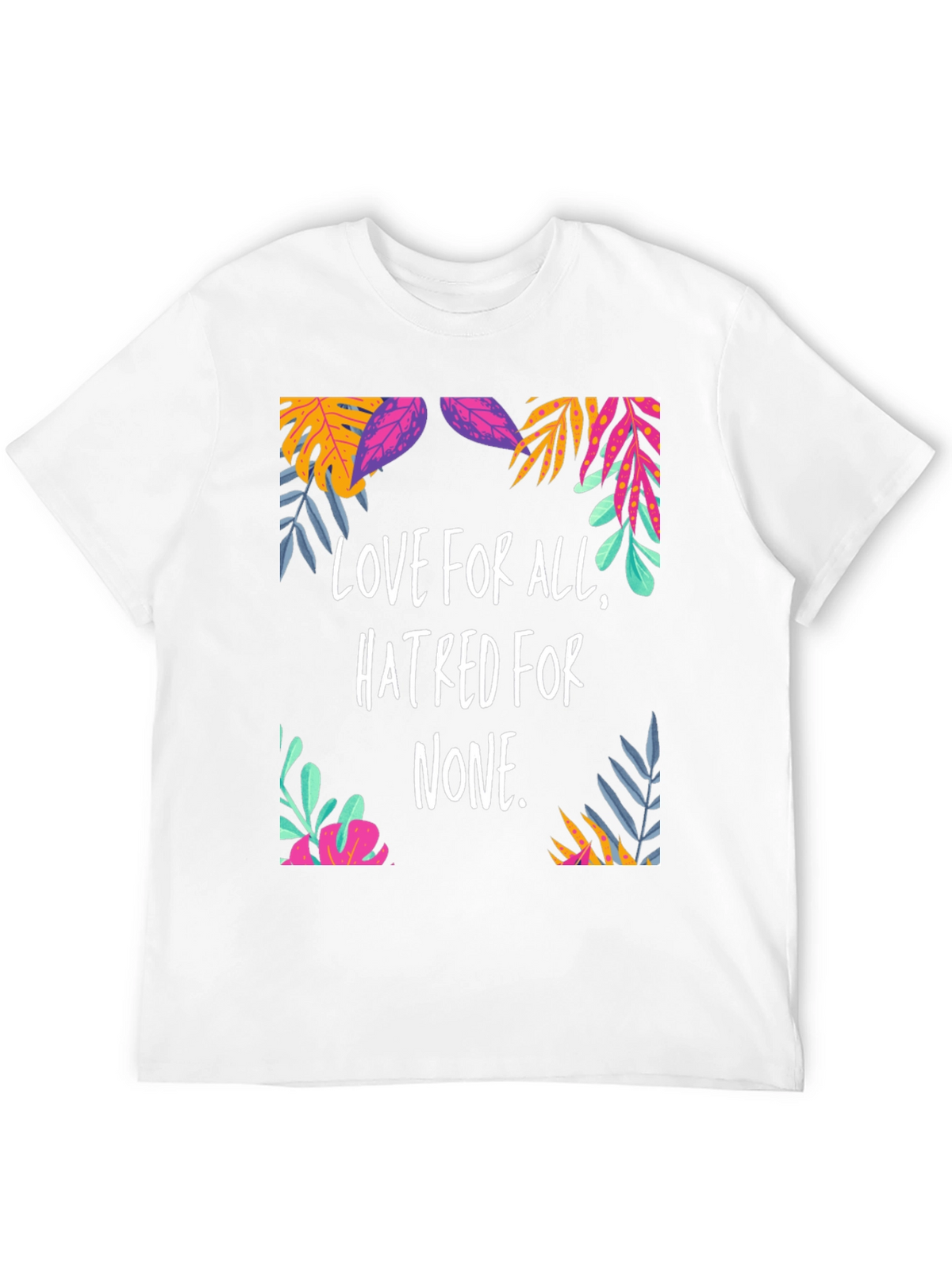 Love For All Graphic Tee - Black