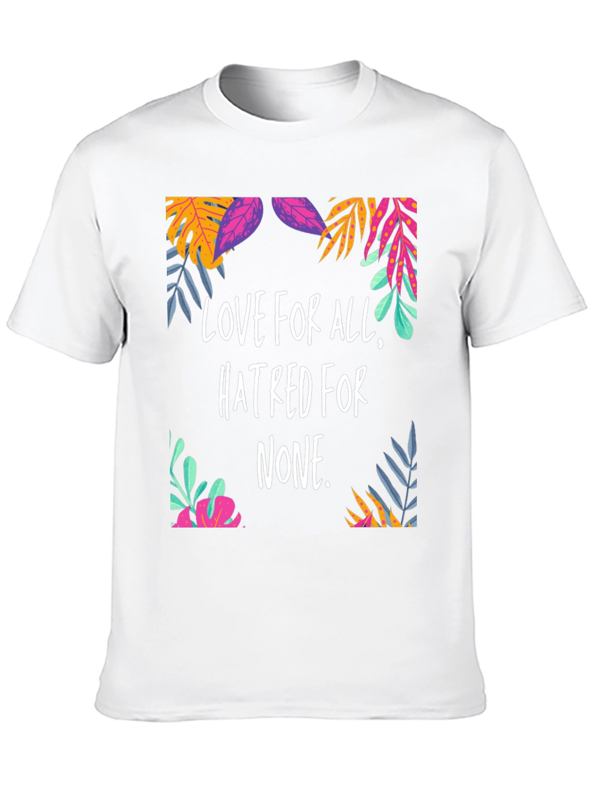 Love For All Graphic Tee - Black