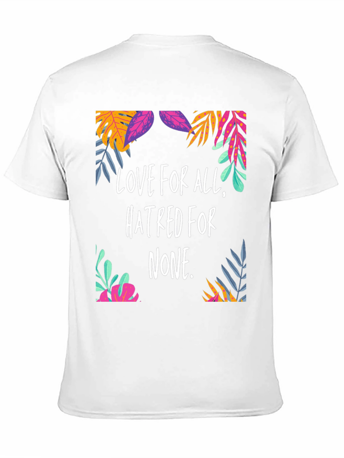 Love For All Graphic Tee - Black