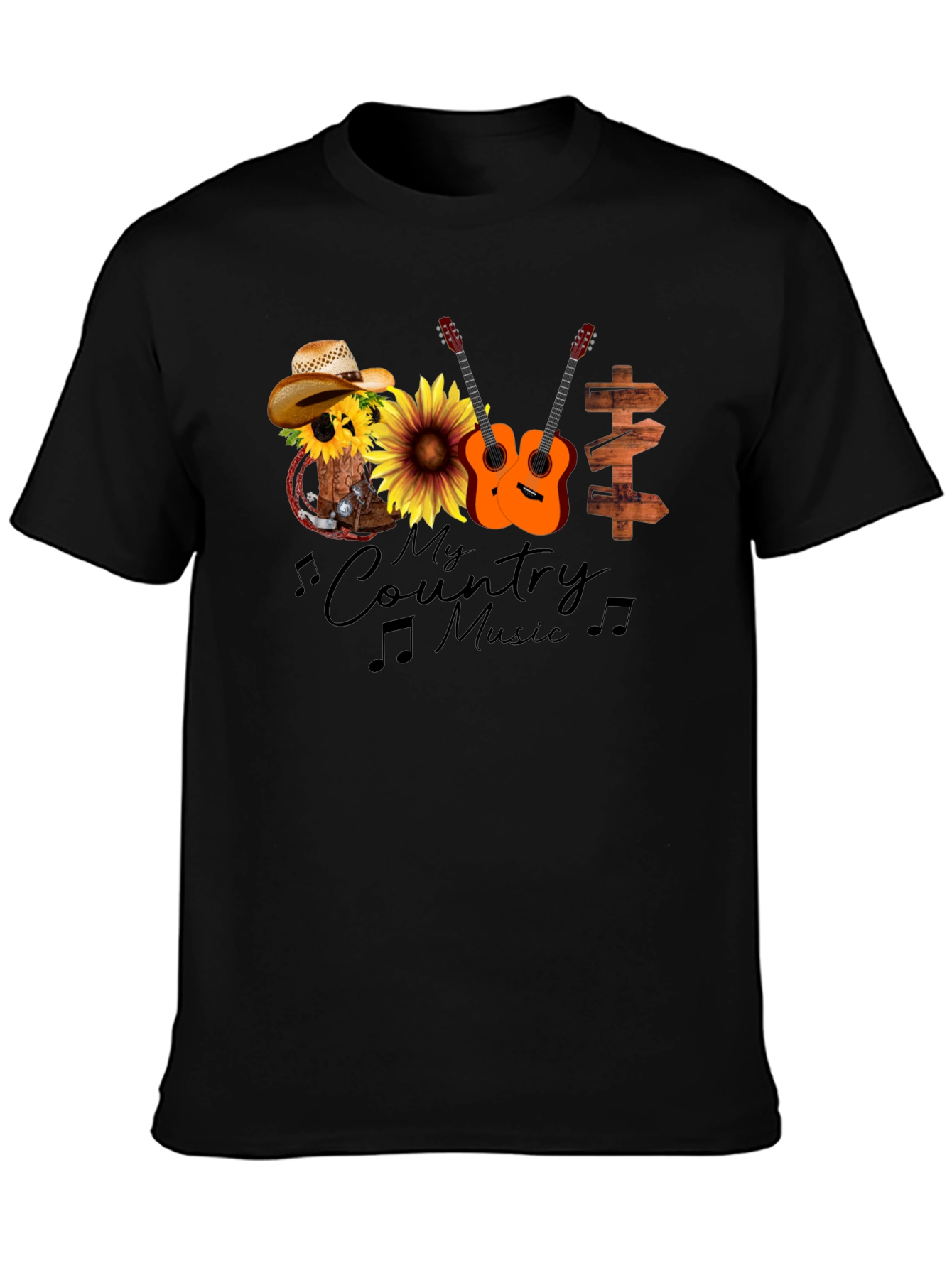 Country Music Graphic Tee - Unisex Soft Cotton