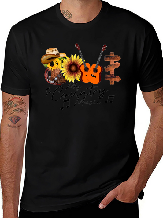 Country Music Graphic Tee - Unisex Soft Cotton