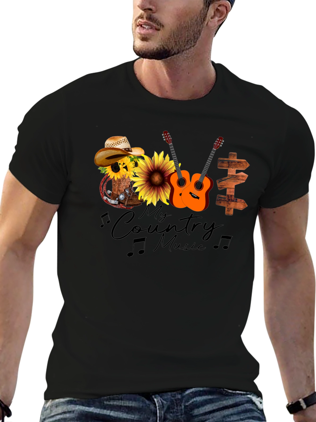 Country Music Graphic Tee - Unisex Soft Cotton