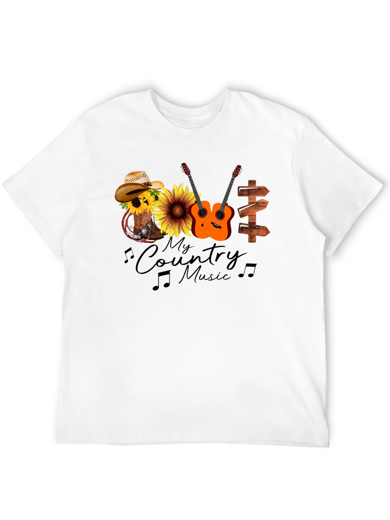 Country Music Graphic Tee - Unisex Soft Cotton