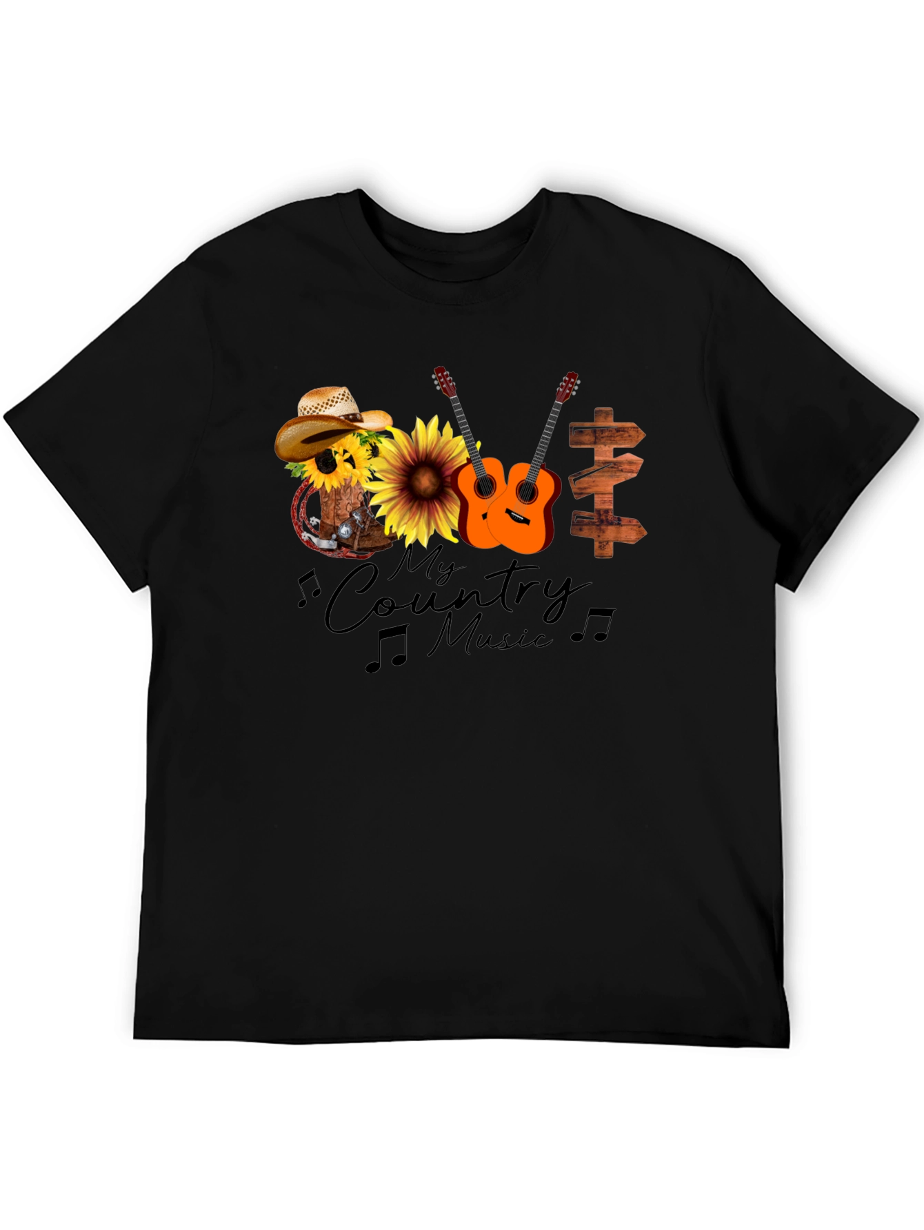 Country Music Graphic Tee - Unisex Soft Cotton