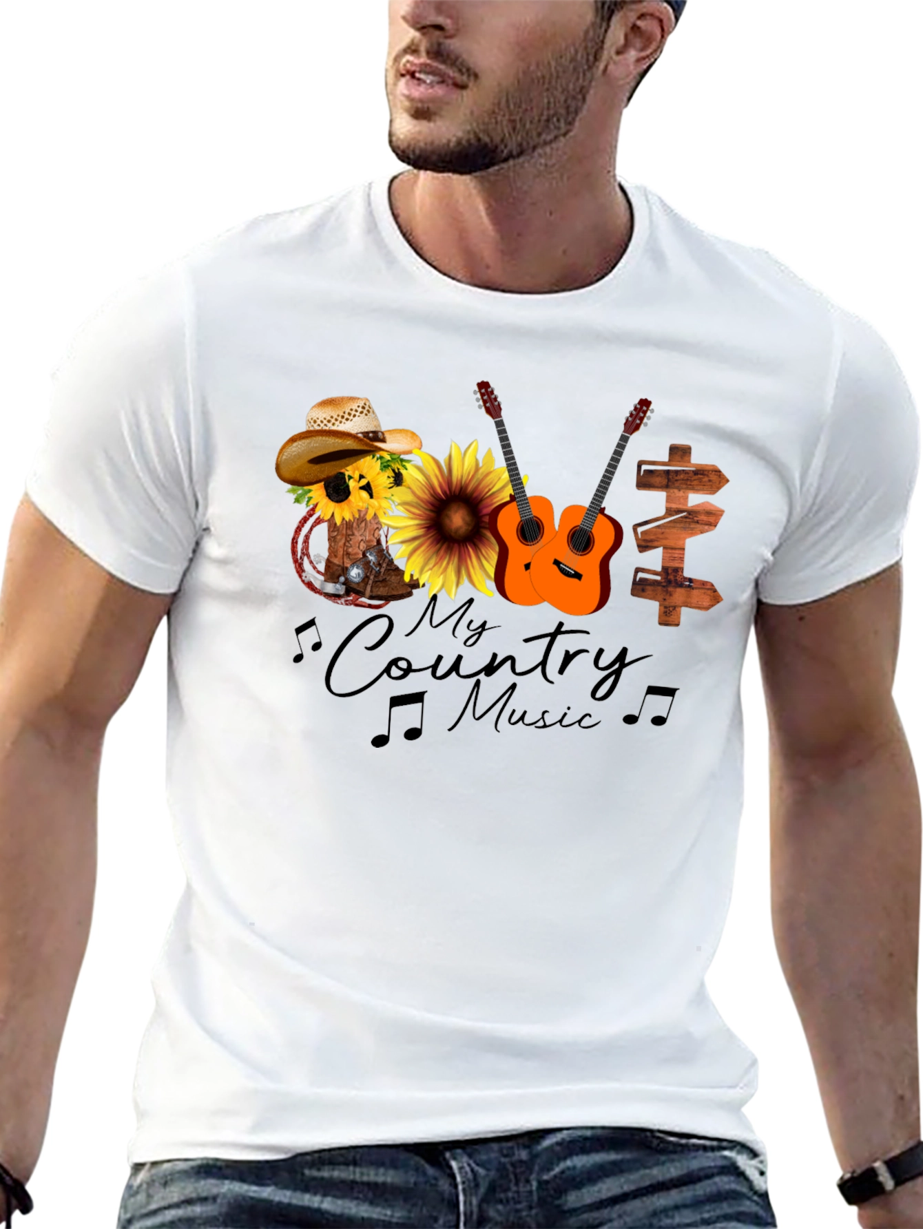 Country Music Graphic Tee - Unisex Soft Cotton
