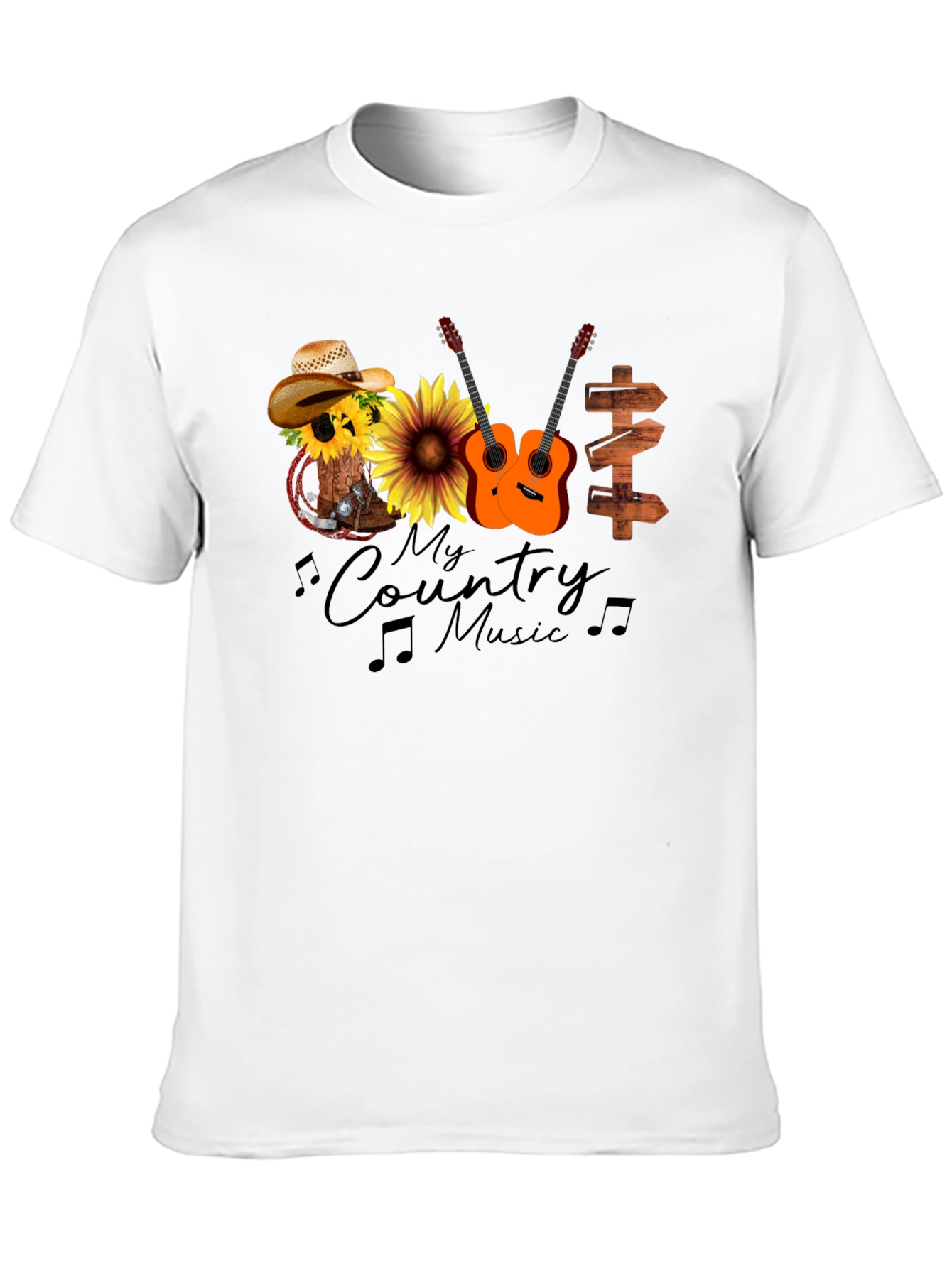 Country Music Graphic Tee - Unisex Soft Cotton