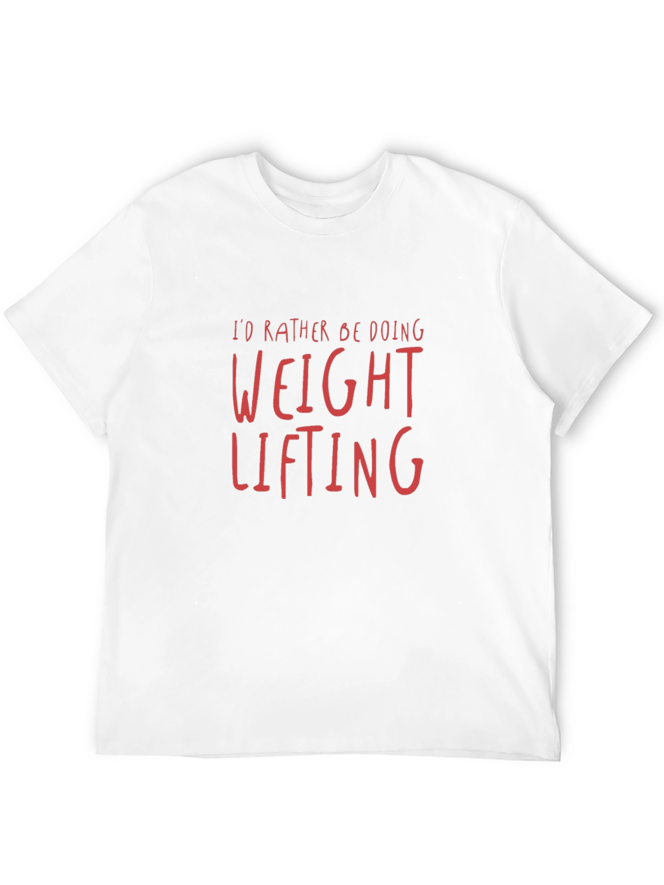 Weightlifting Graphic Tee - Gym Workout Shirt