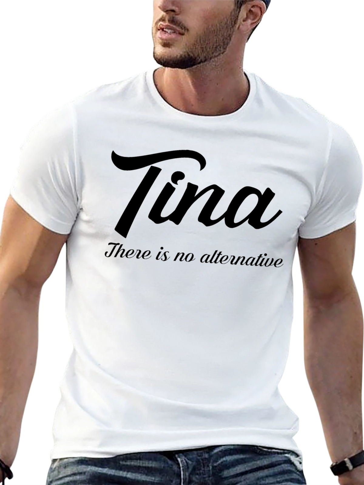Tina There is No Alternative Black T-Shirt