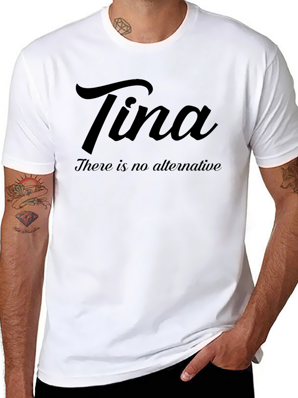 Tina There is No Alternative Black T-Shirt