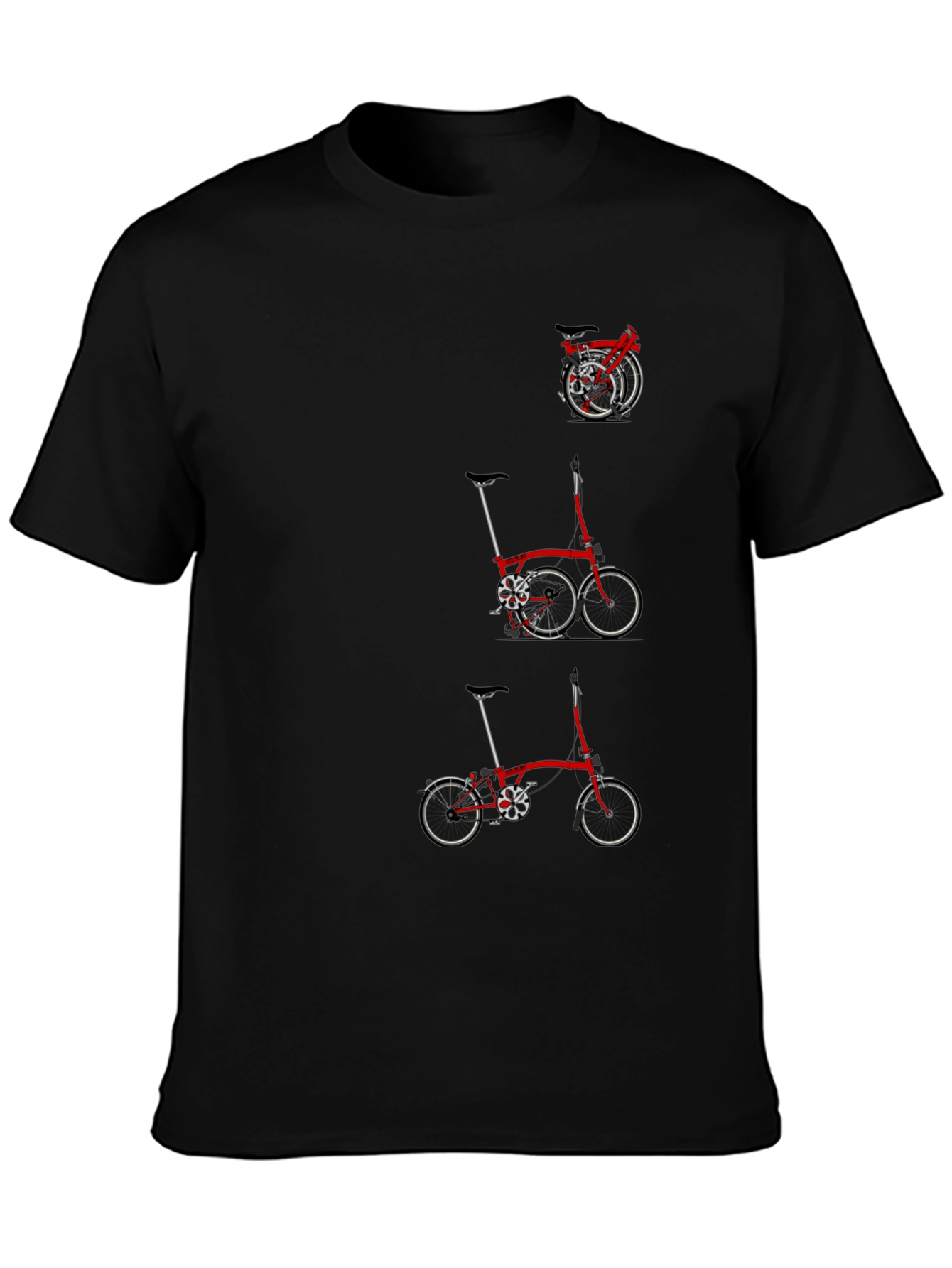 Folding Bike T-Shirt - Unique Design