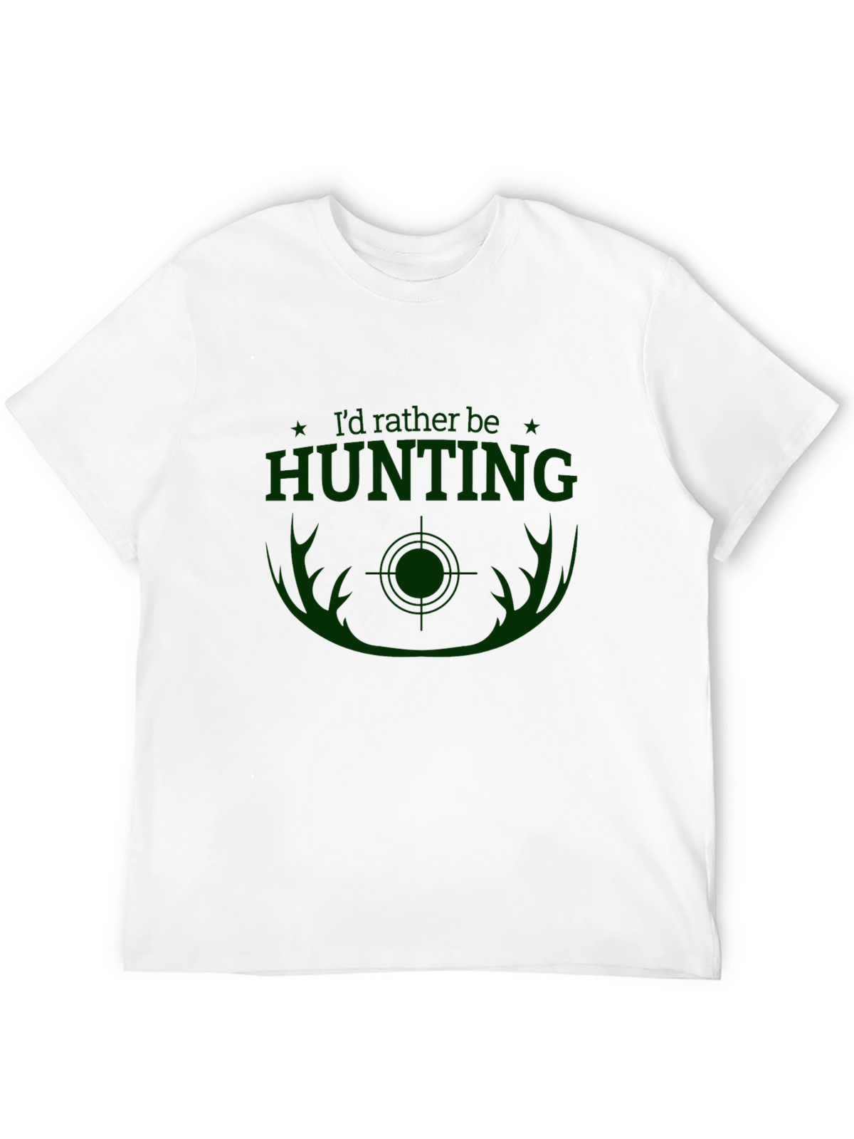 Hunting Graphic T-Shirt - Id Rather Be Hunting