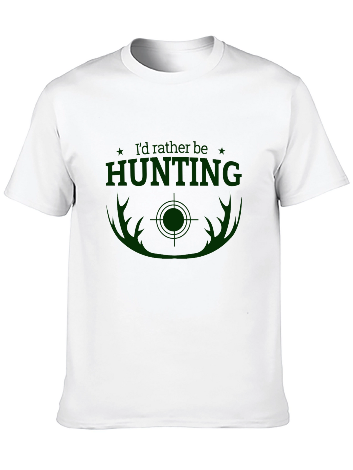 Hunting Graphic T-Shirt - Id Rather Be Hunting