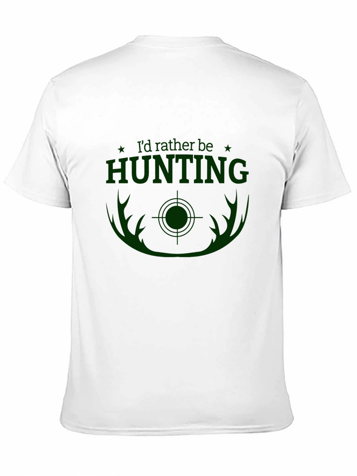 Hunting Graphic T-Shirt - Id Rather Be Hunting