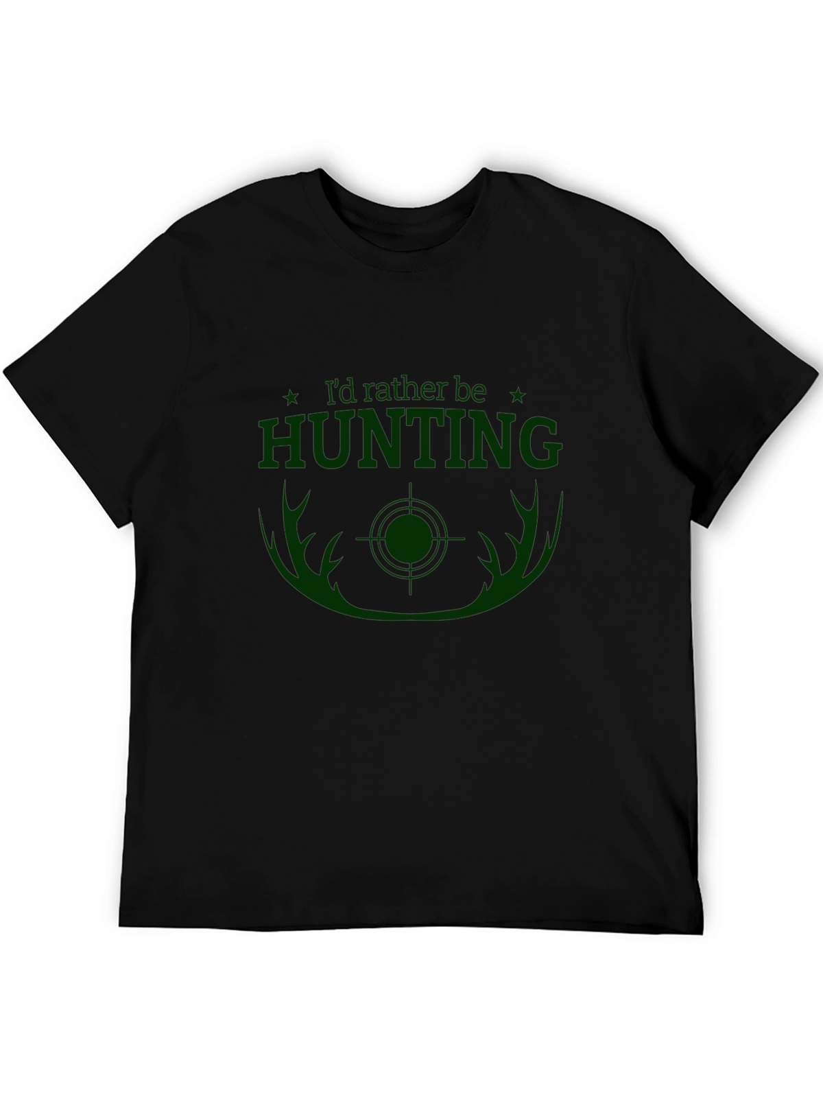 Hunting Graphic T-Shirt - Id Rather Be Hunting
