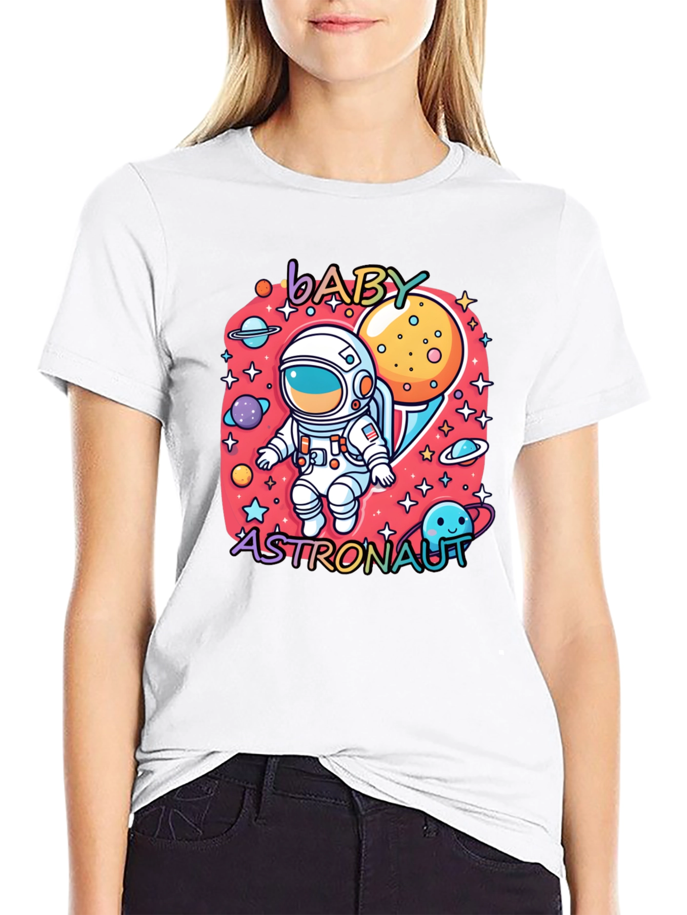 Baby Astronaut Graphic Tee - Space Adventure