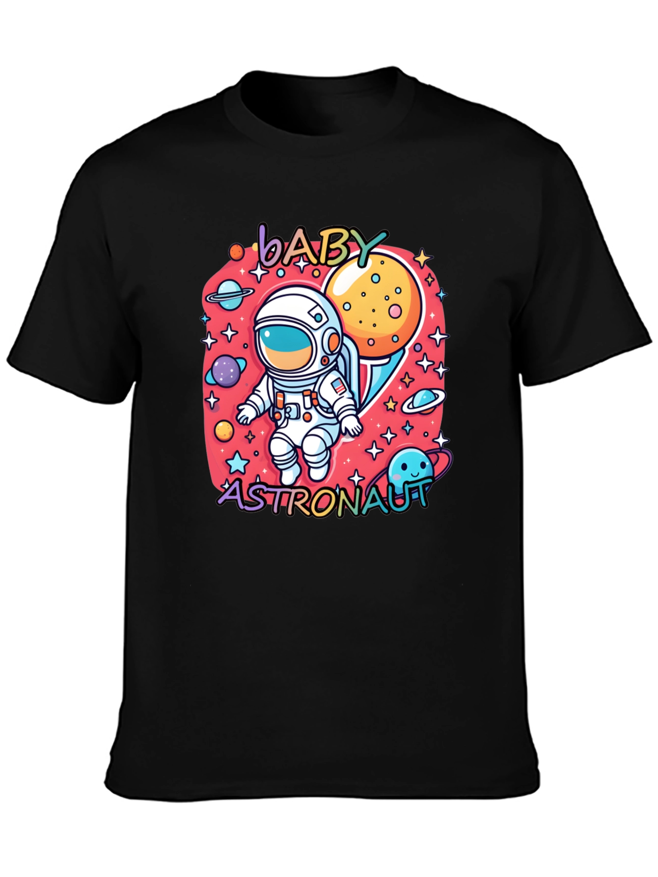 Baby Astronaut Graphic Tee - Space Adventure