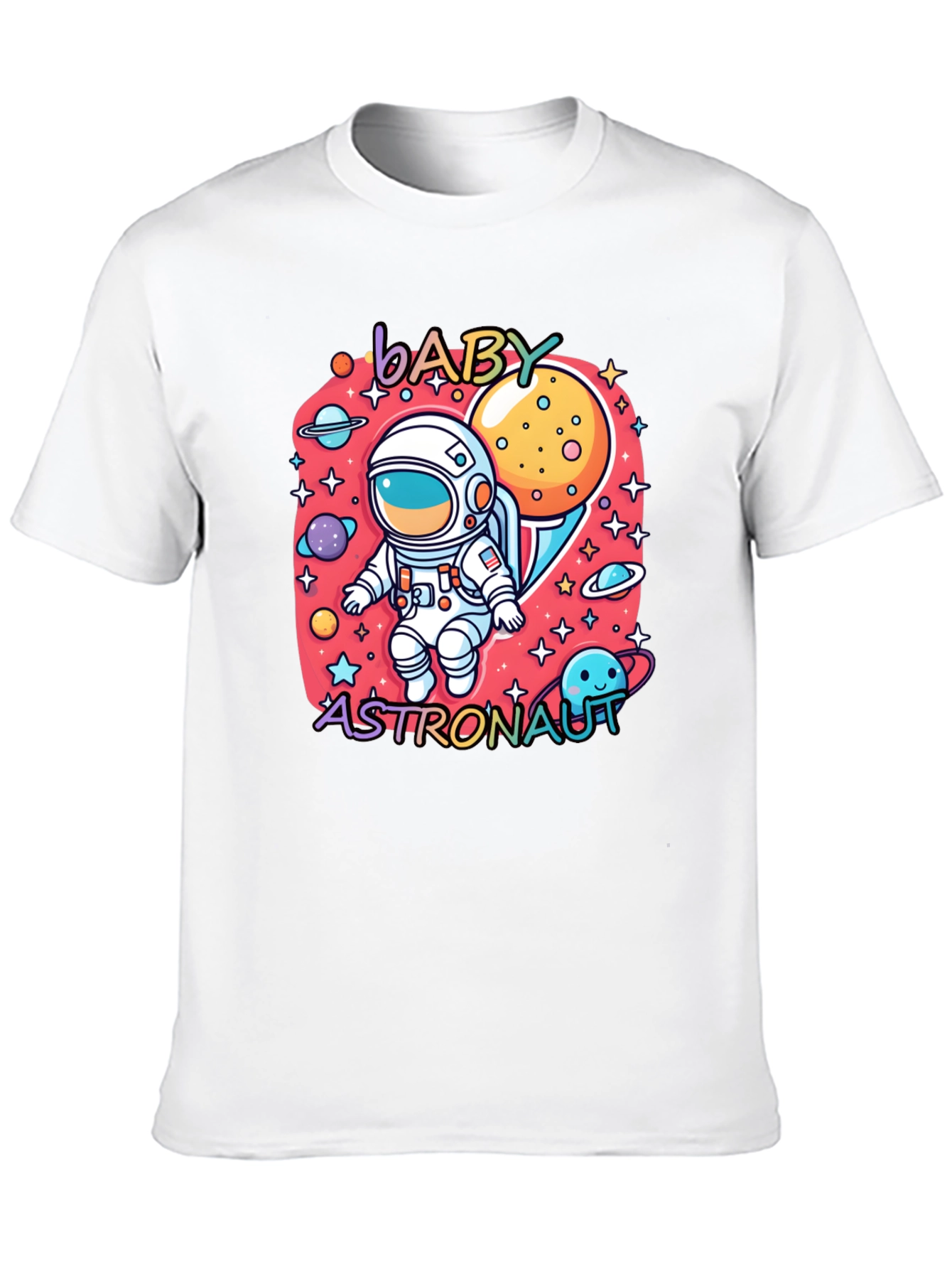 Baby Astronaut Graphic Tee - Space Adventure