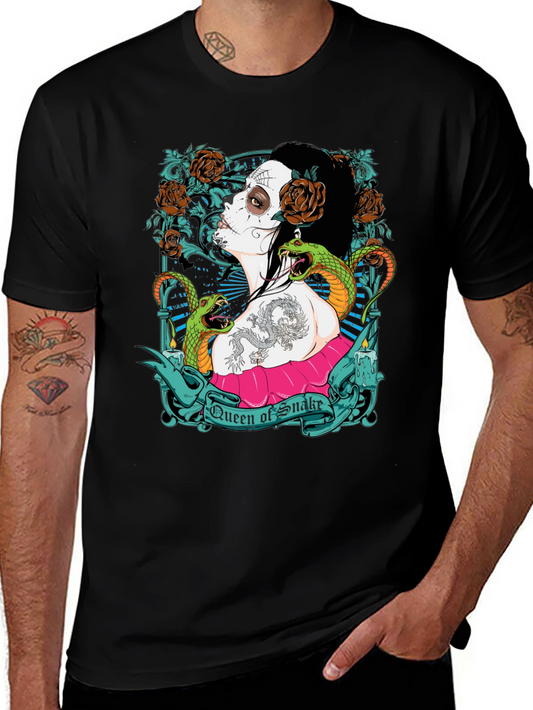 Queen of Snakes Graphic T-Shirt