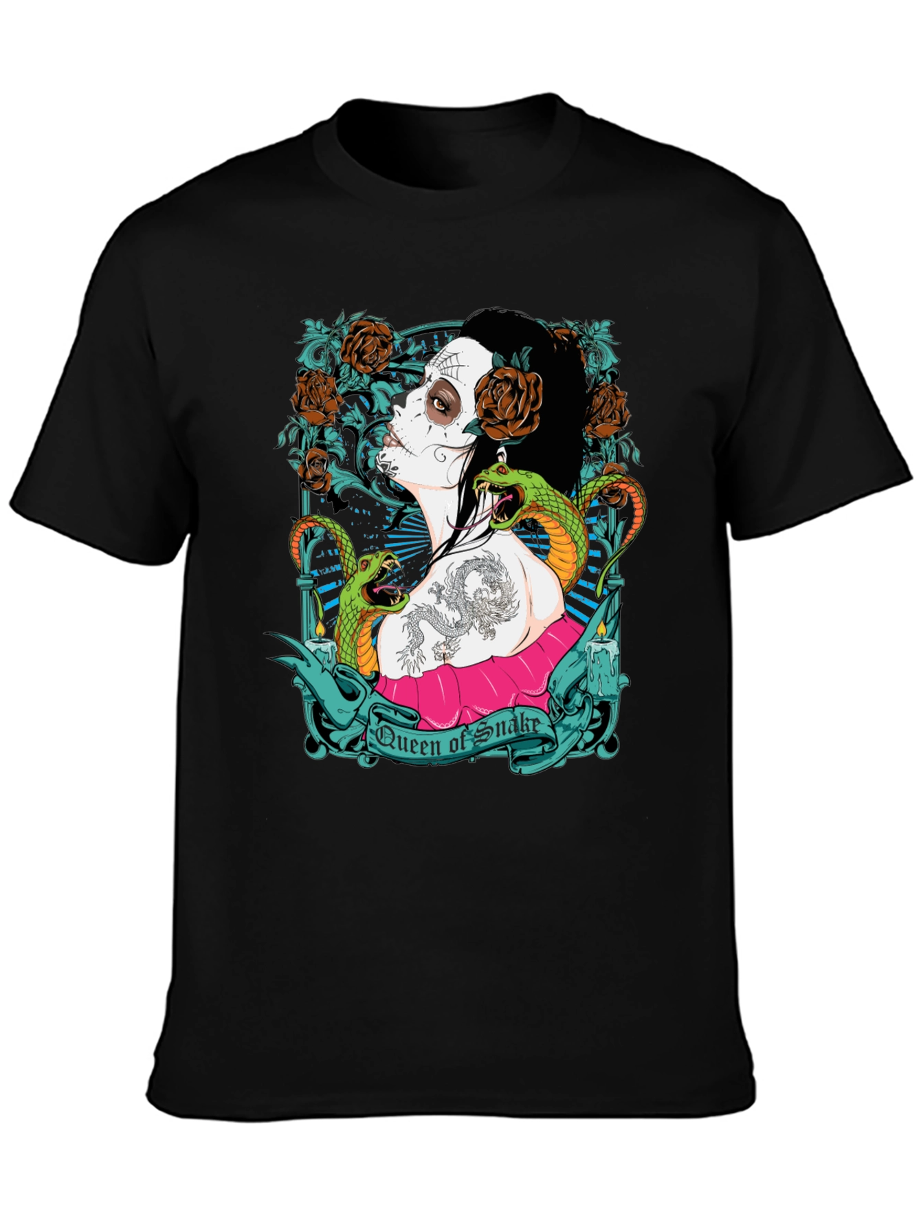 Queen of Snakes Graphic T-Shirt