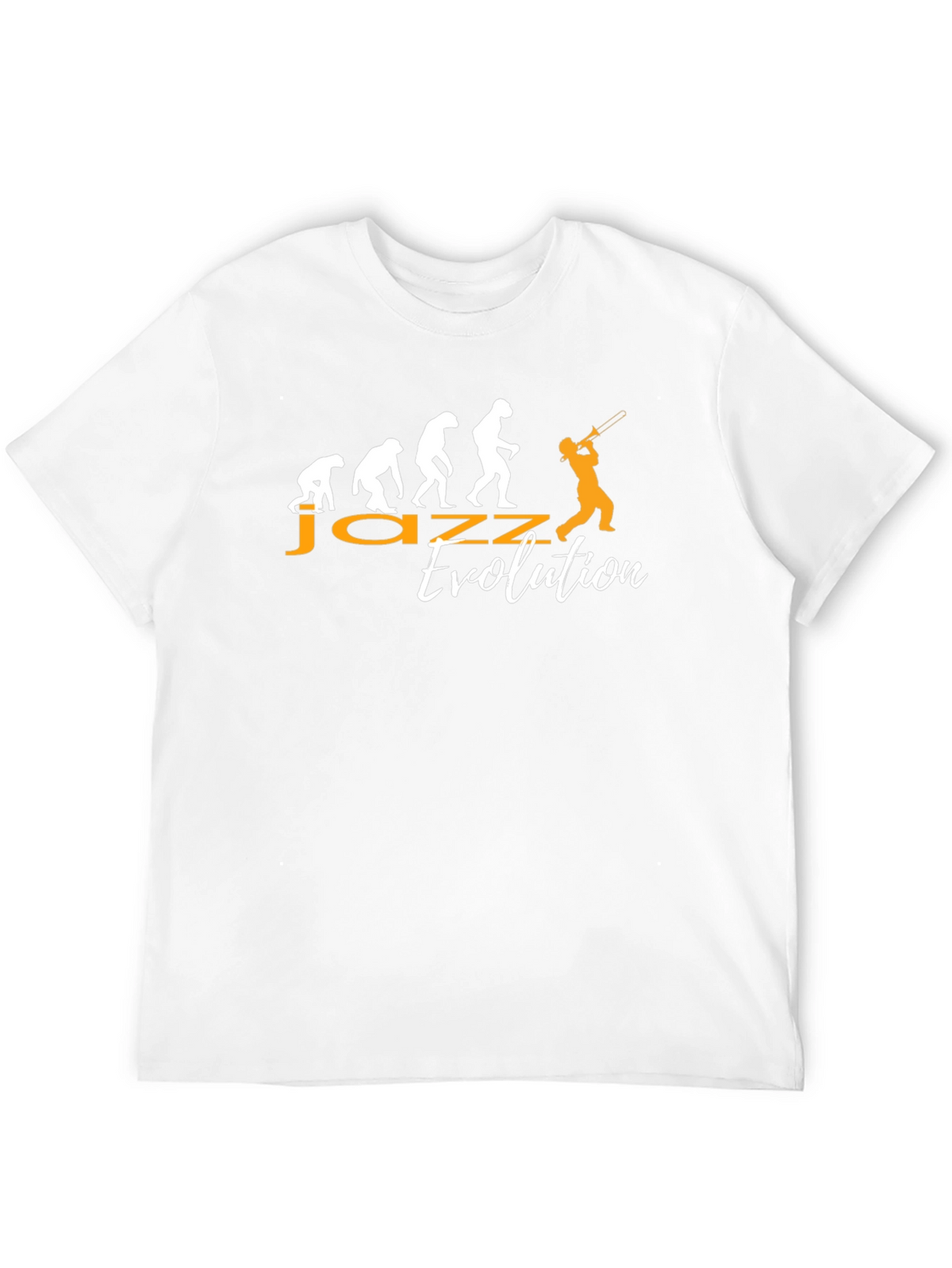 Jazz Evolution Graphic T-Shirt - Black